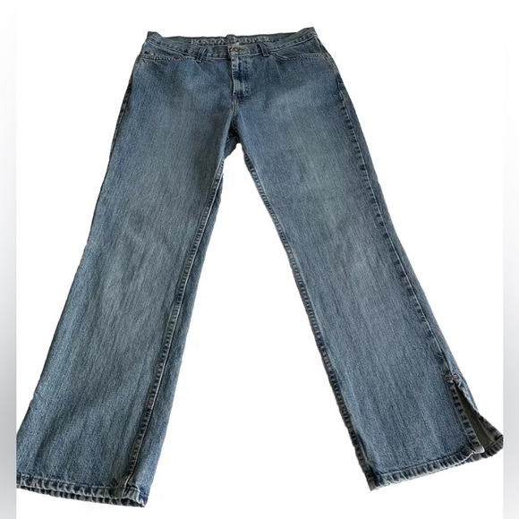 Boston Proper Jeans Women’s 10S 100% Cotton Split Ankle Medium Wash Short - Picture 1 of 13